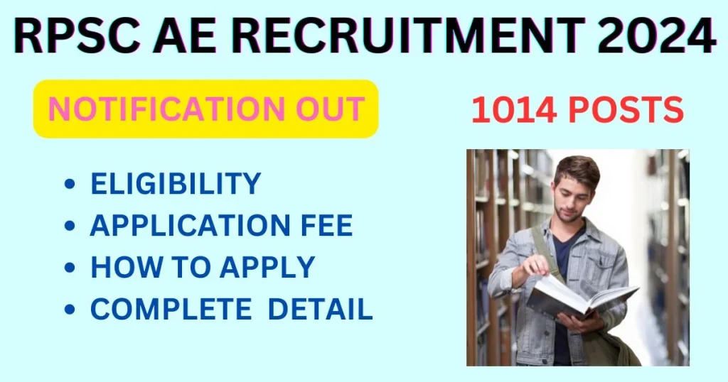 RPSC AE Recruitment 2024